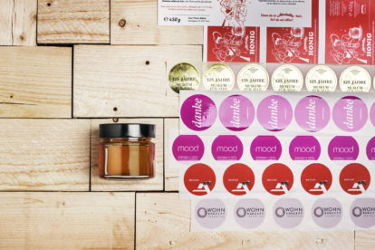 Honig als Firmengeschenk mit individuellem Design