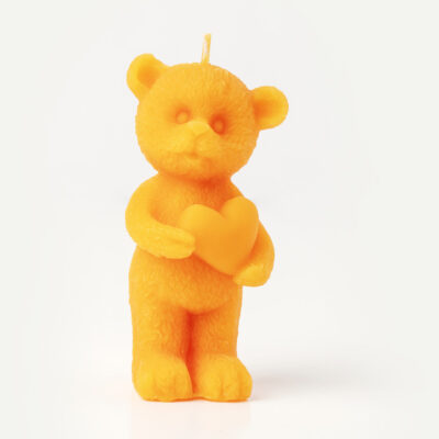 Bienenwachskerze Teddybär